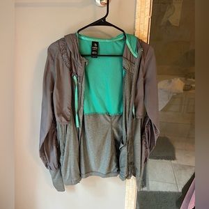 MPG runners jacket or track jacket lightweight